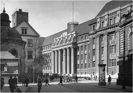 Historisches Bild des Andres Quartiers in Düsseldorf