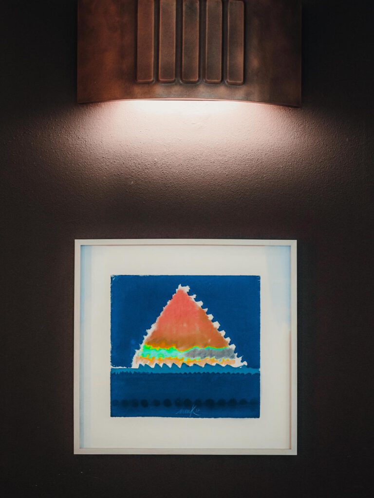 Kunstwerk von Heinz Mack im Hotel THE WELLEM Düsseldorf