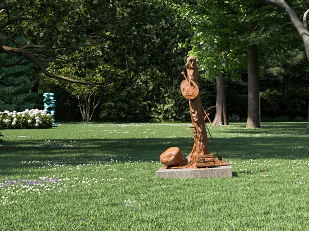 Elbquelle by Jörg Immendorff